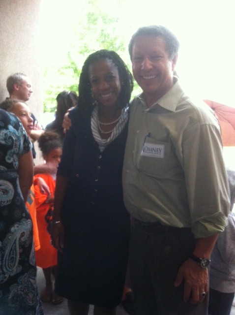 Mia Love ralley in West Jordan August 31, 2012